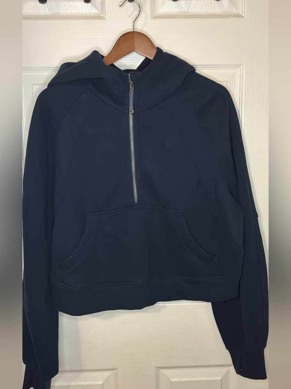 lululemon athletica Navy Half-Zip Pullover Hoodie
